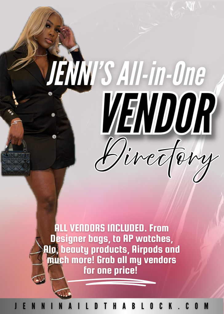 JENNI'S ULTIMATE VENDOR DIRECTORY (all vendors, all categories included)